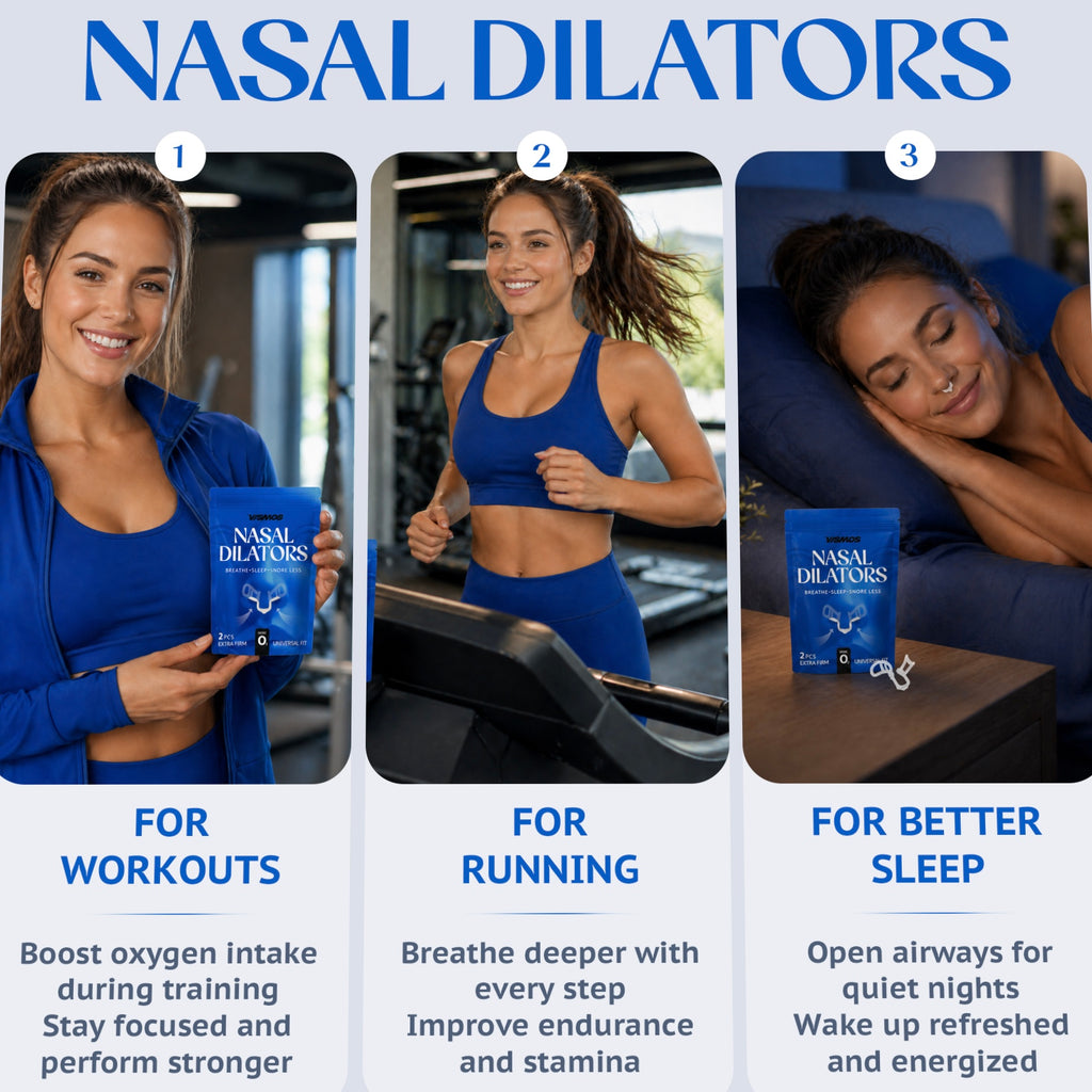 Nasal Dilators - Medium Size-Nose Opener for Better Breathing-2 Pack