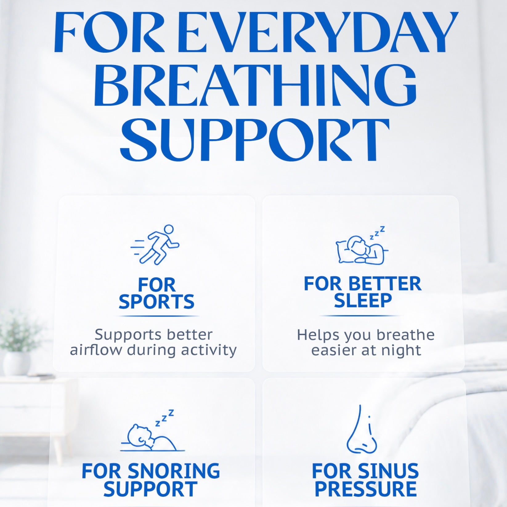 Nasal Dilators - Medium Size-Nose Opener for Better Breathing-2 Pack