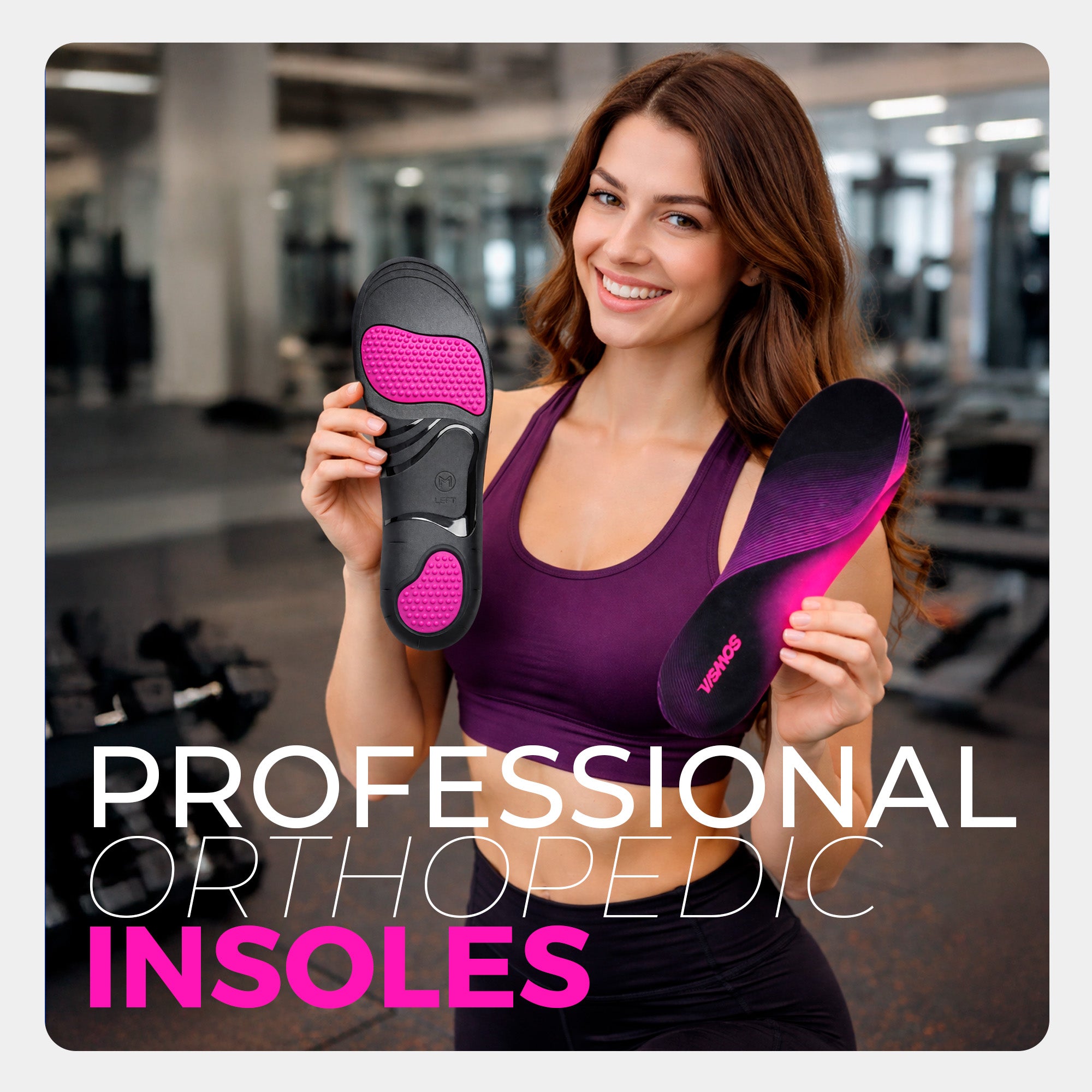 High Arch Support Insoles for Women Standing All Day